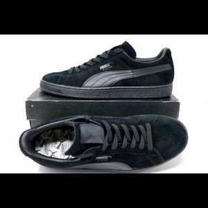 Puma - Mens Suede Classic Premium ‘Midnight Black’